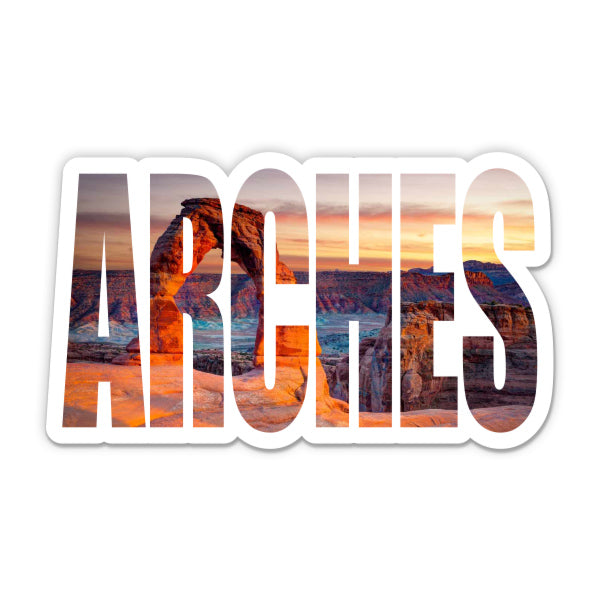 Arches National Park Sticker