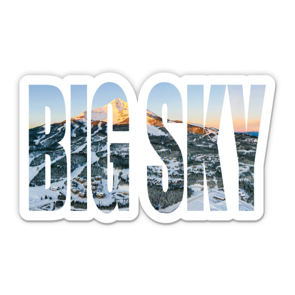 Big Sky Montana Sticker