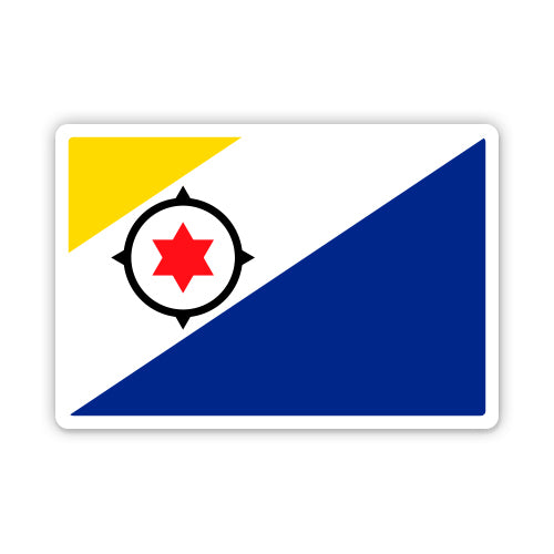 Bonaire Flag Sticker
