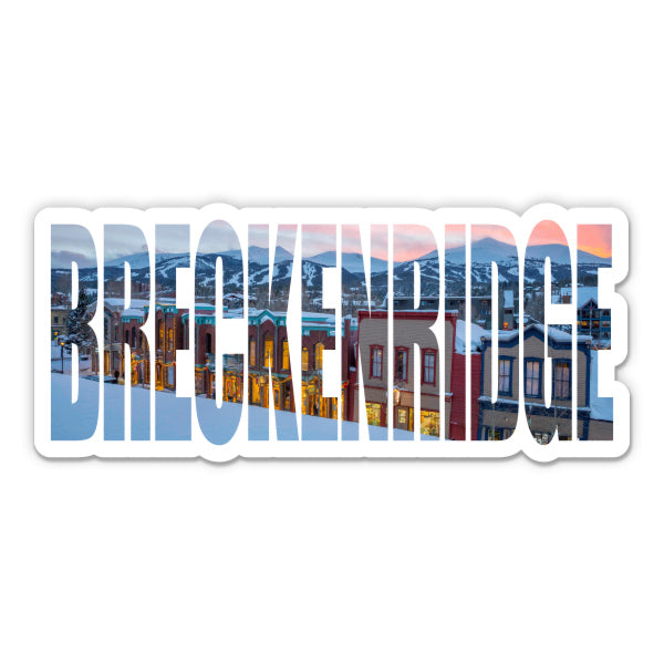 Breckenridge Colorado Sticker