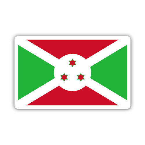 Burundi Flag Sticker