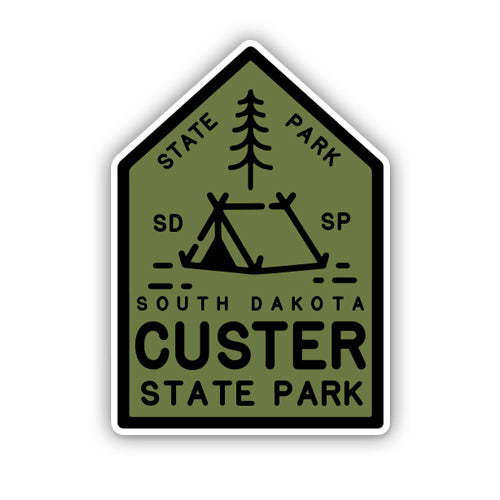 Custer State Park South Dakota Sticker