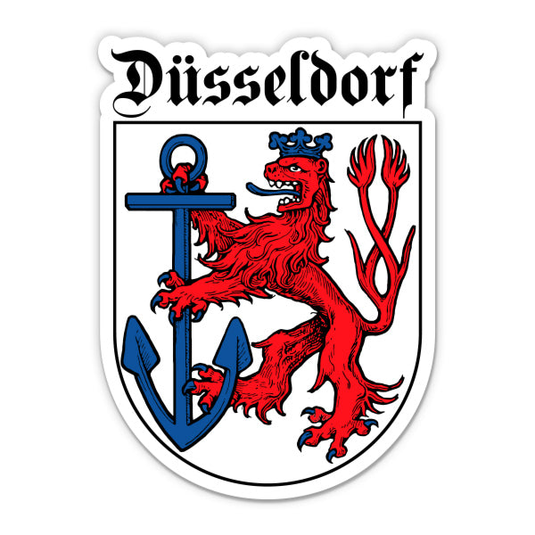 Dusseldorf Germany Sticker