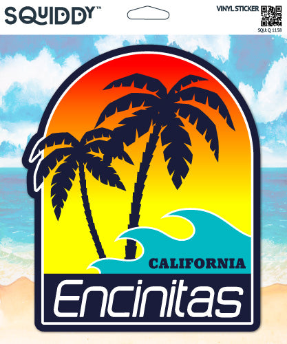 Encinitas California Sticker