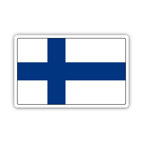 Finland Flag Sticker