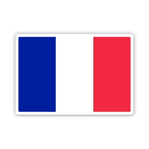 France Flag Sticker