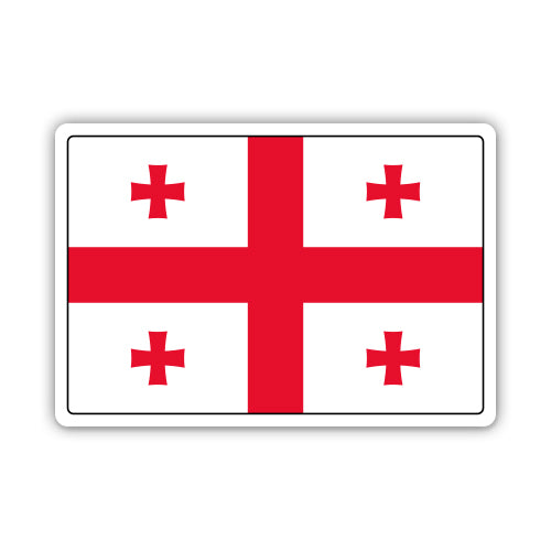 Georgia Flag Sticker