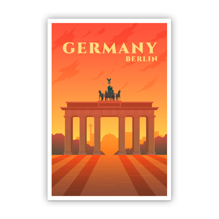 Berlin Travel Sticker