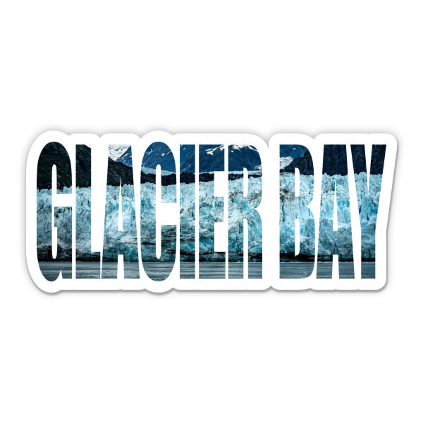 Glacier Bay Alaska Sticker