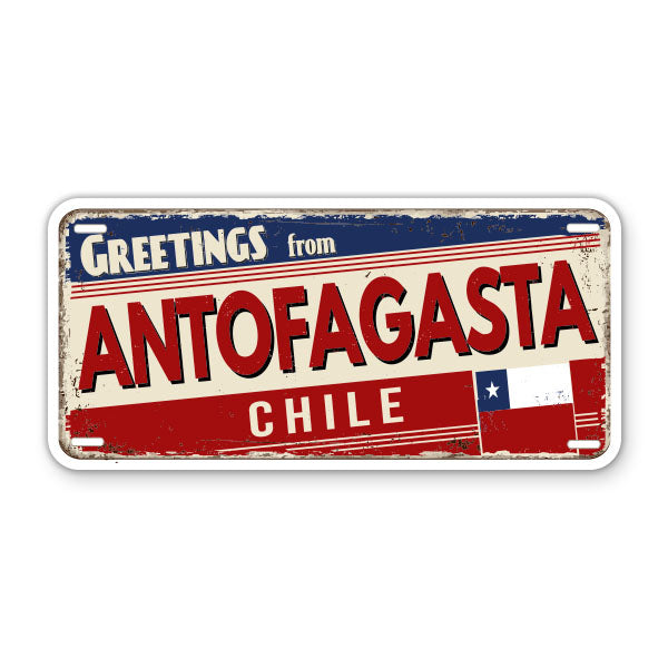 Greetings from Antofagasta Chile Sticker