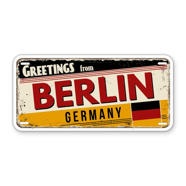 Greetings from Berlin Germany Sticker