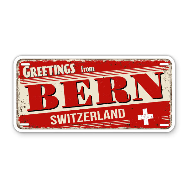 Greetings from Bern Switzerland Sticker
