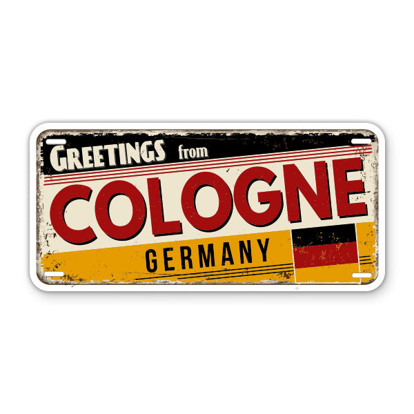 Greetings from Cologne Germany Sticker
