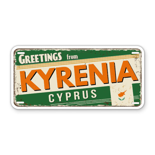 Greetings from Kyrenia Cyprus Sticker