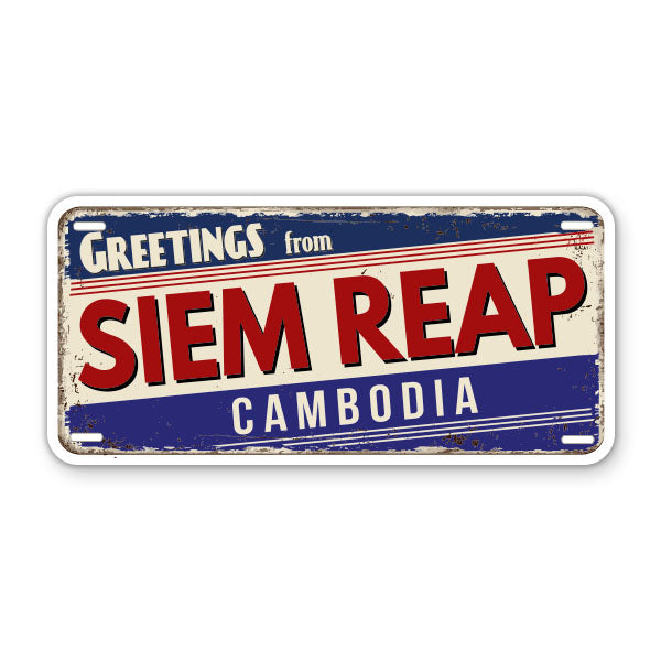 Greetings from Siem Reap Cambodia Sticker