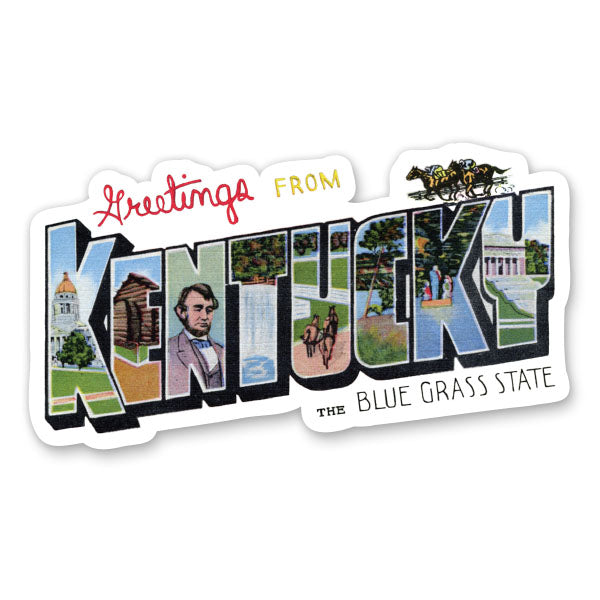Greetings from Kentucky Sticker
