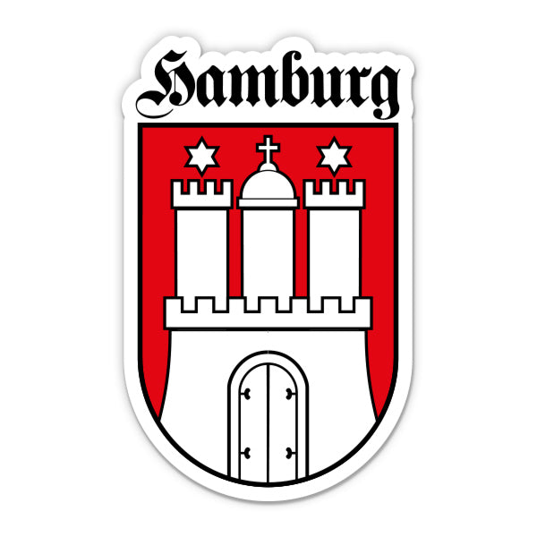 Hamburg Germany Sticker