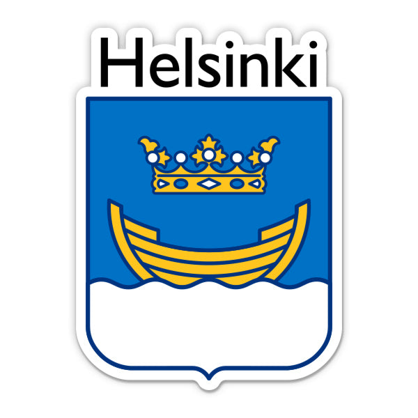 Helsinki Finland Sticker