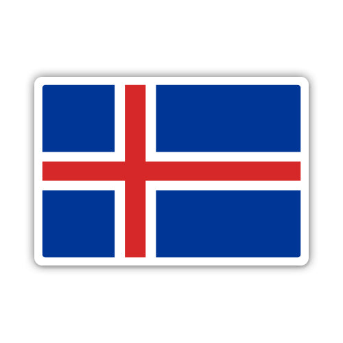Iceland Flag Sticker