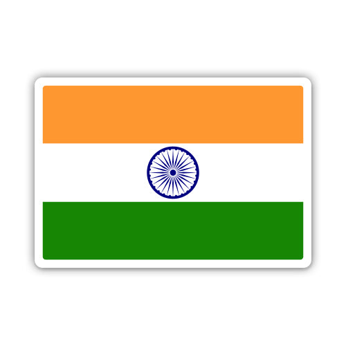 India Flag Sticker