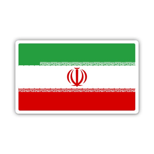 Iran Flag Sticker