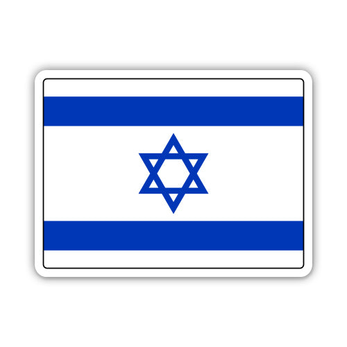 Israel Flag Sticker
