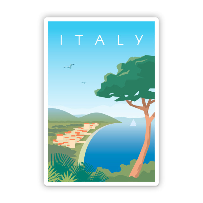 Italy Travel Sticker