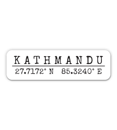 Kathmandu Nepal Sticker