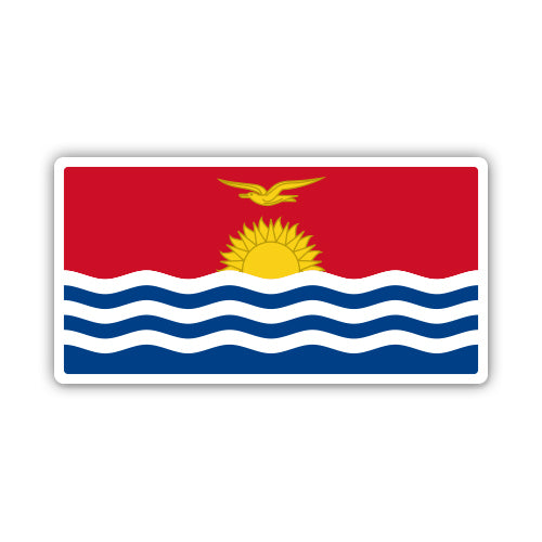 Kiribati Flag Sticker