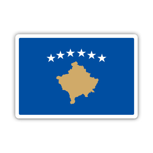 Kosovo Flag Sticker