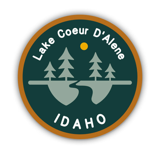 Lake Coeur d'Alene Sticker