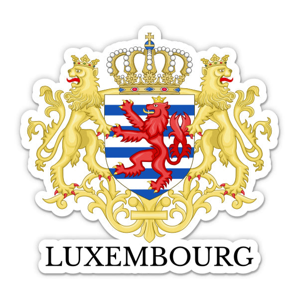 Luxembourg Sticker