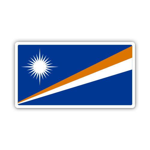 Marshall Islands Flag Sticker