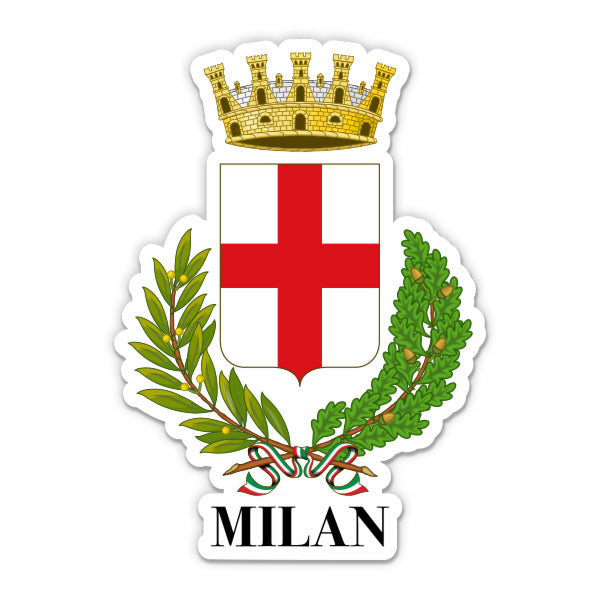 Milan Italy Sticker