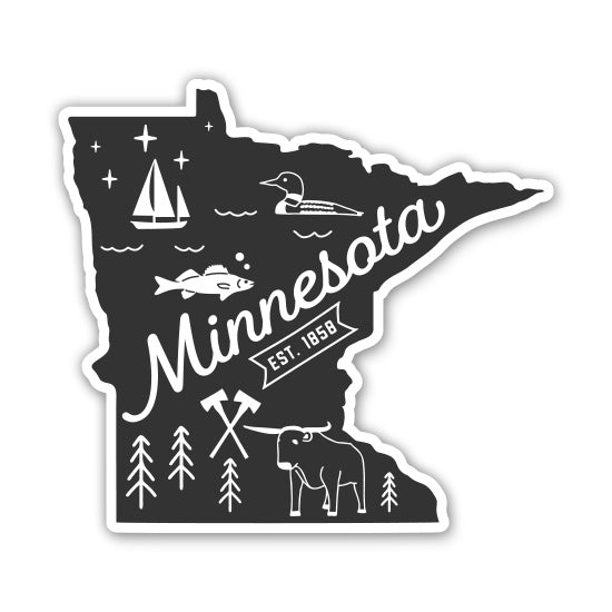 Minnesota Sticker