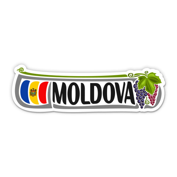 Moldova Sticker