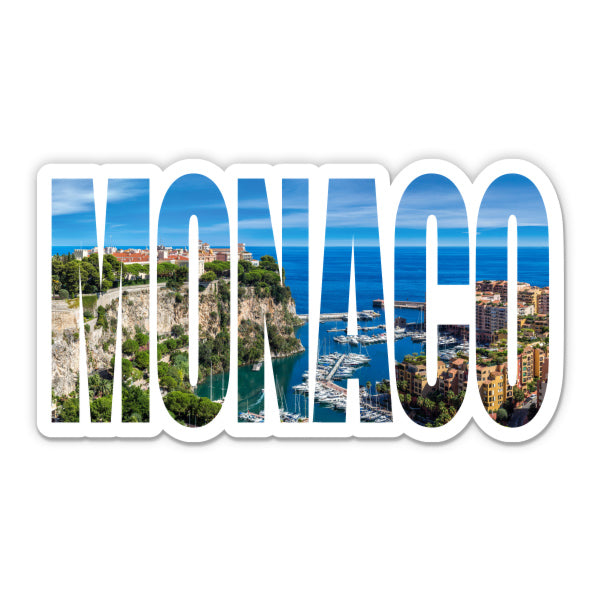 Monaco Sticker