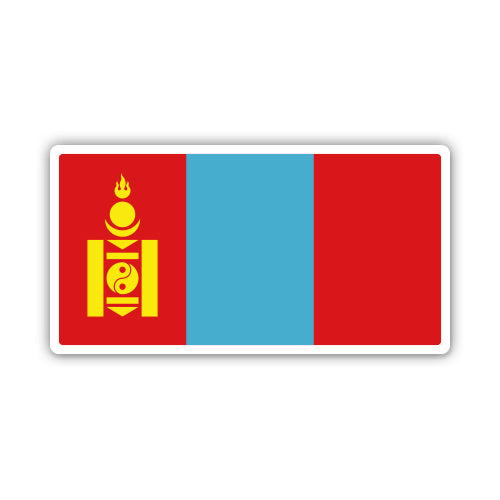 Mongolia Flag Sticker