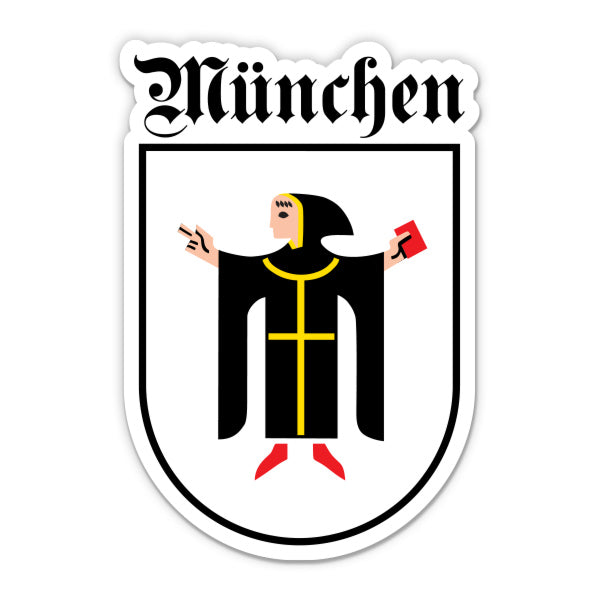 Munchen Munich Germany Sticker