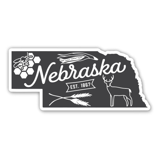 Nebraska Sticker