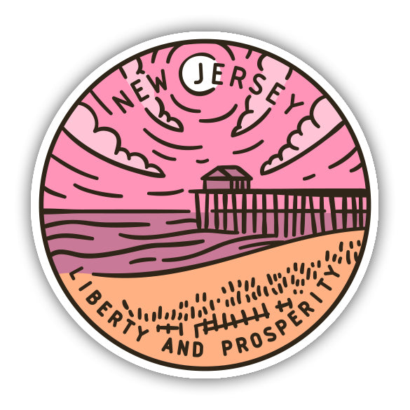 New Jersey Sticker