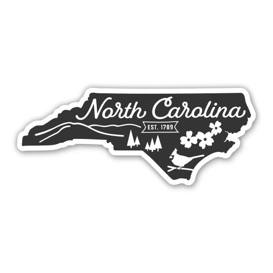 North Carolina Sticker