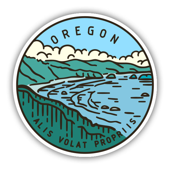 Oregon Sticker