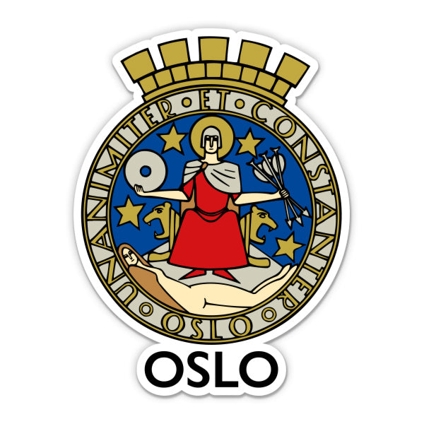 Oslo Norway Sticker