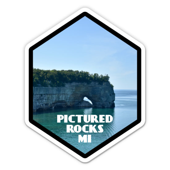 Pictured Rocks Sticker