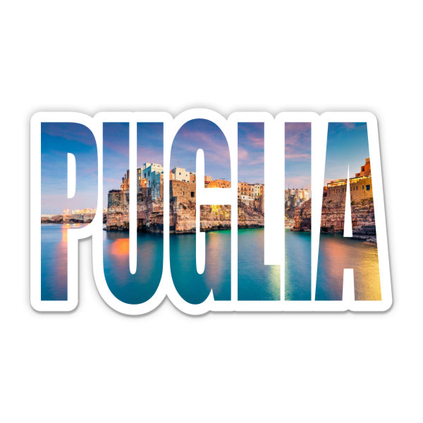 Puglia Italy Sticker