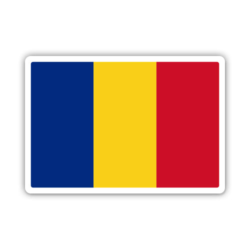 Romania Flag Sticker