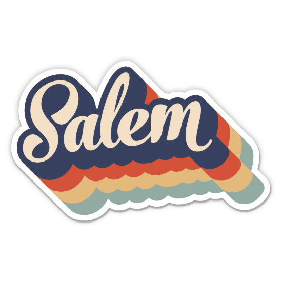 Salem Retro Sticker