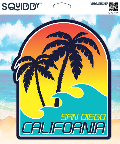 San Diego California Sticker