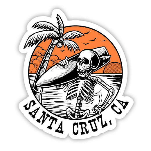 Santa Cruz California Sticker